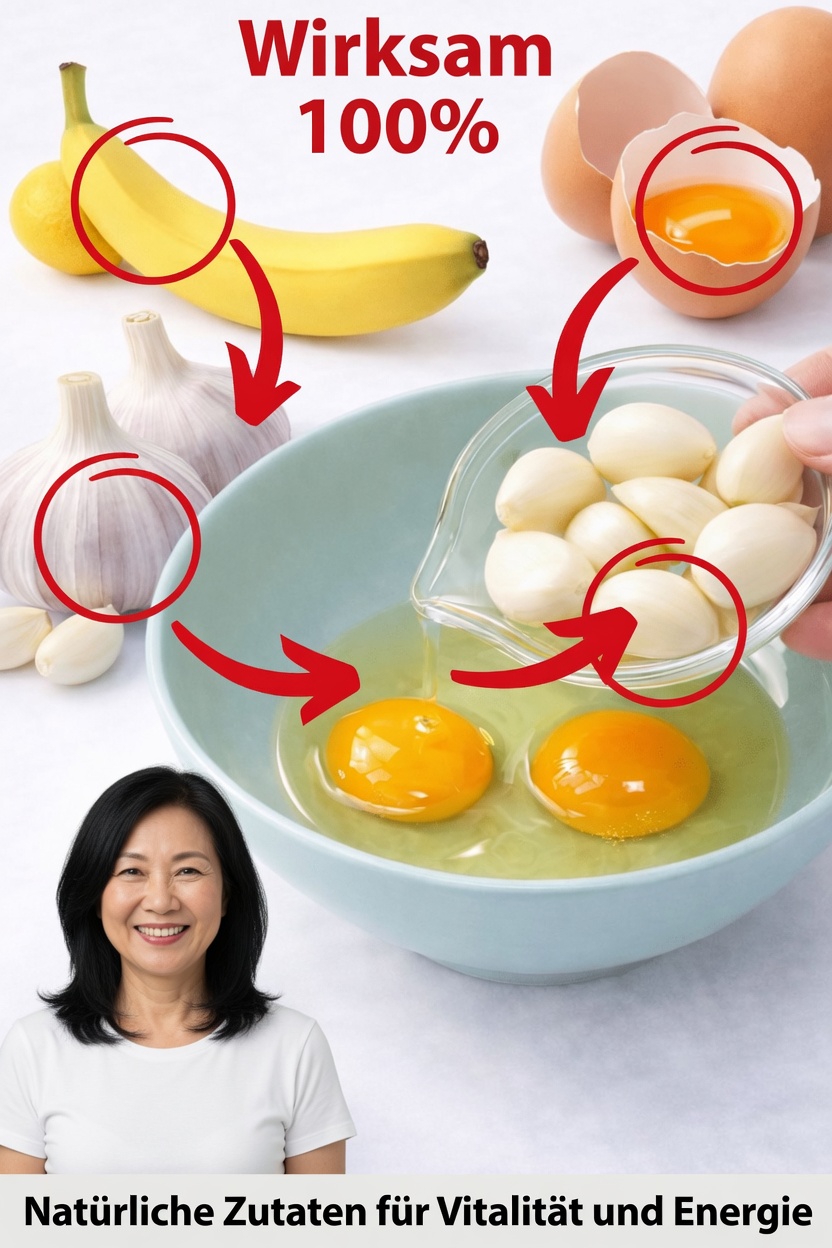 Gewohnheit mit Ei, Knoblauch und Honig: Ein einfacher Küchentrick, den viele Senioren gerne früher gekannt hätten