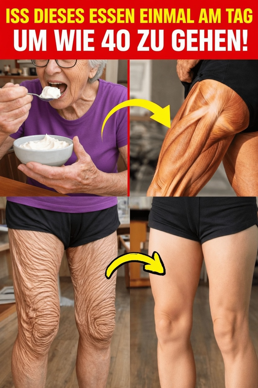 7 tägliche Lebensmittel ab 70, die dabei helfen, stärkere Muskeln und leichteres Gehen zu unterstützen