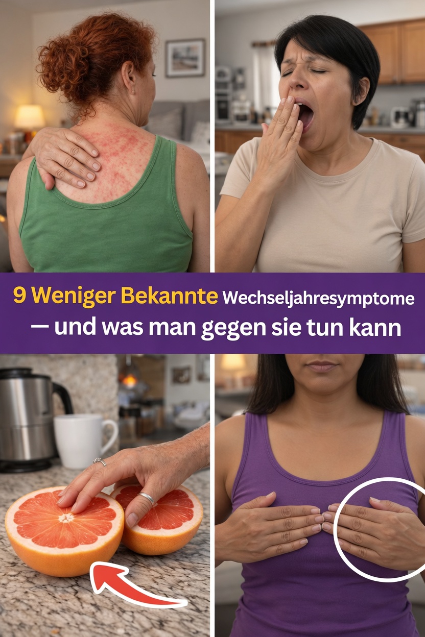 9 Wechseljahresbeschwerden, die viele Frauen übersehen, und hilfreiche tägliche Gewohnheiten, um sie zu lindern