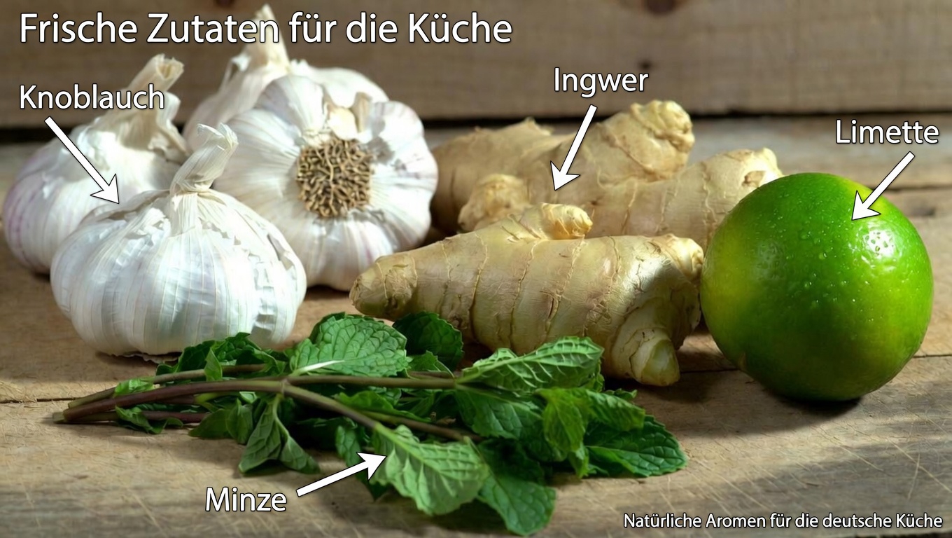 Können alltägliche Zutaten wie Knoblauch, Ingwer, Limette und Minze einen gesunden Blutdruck unterstützen?