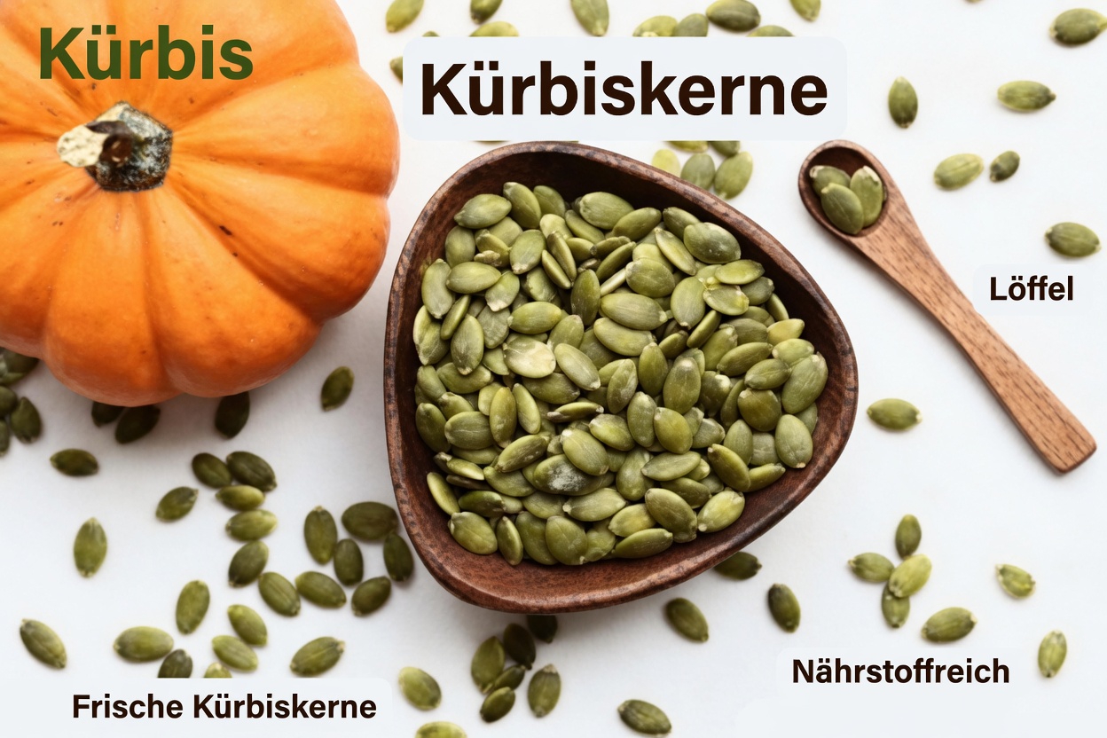 Finde heraus, was mit deinem Körper passiert, wenn du jeden einzelnen Tag Kürbiskerne isst