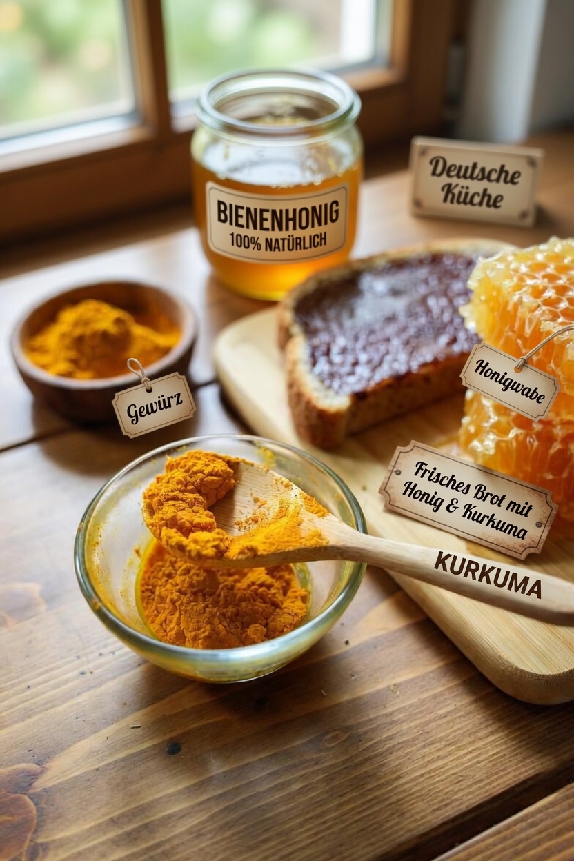 Könnte das Hinzufügen von nur zwei Löffeln dieser natürlichen Kurkuma-Mischung zu Ihrem Tag helfen, den Kniekomfort zu unterstützen?