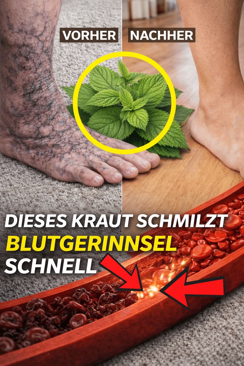Entdecken Sie einfache Kräuter und Gewohnheiten, die auf natürliche Weise eine gesunde Durchblutung in Ihren Beinen unterstützen