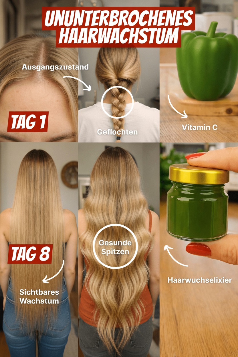 Entdecke dieses traditionelle indische Haarpflege-Geheimnis mit grünen Paprika für gesünderes Haar ganz natürlich zu Hause