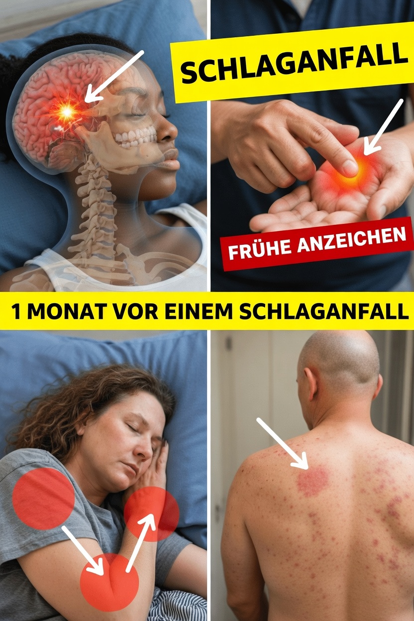 8 subtile Warnzeichen, die einen Monat im Voraus auf ein Schlaganfallrisiko hindeuten könnten + 9 praktische Tipps, um Ihr Risiko zu senken