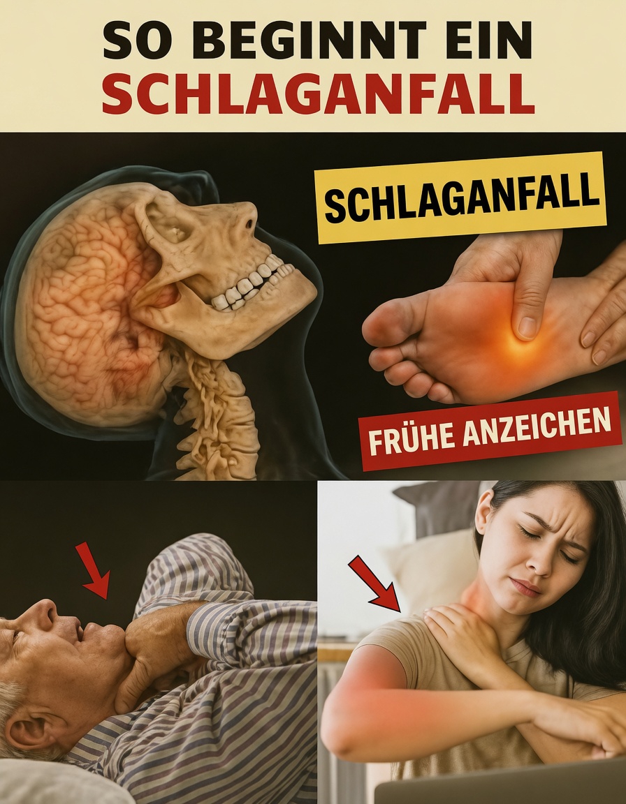 8 subtile Warnzeichen, die einen Monat im Voraus auf ein Schlaganfallrisiko hindeuten könnten + 9 praktische Tipps, um Ihr Risiko zu senken