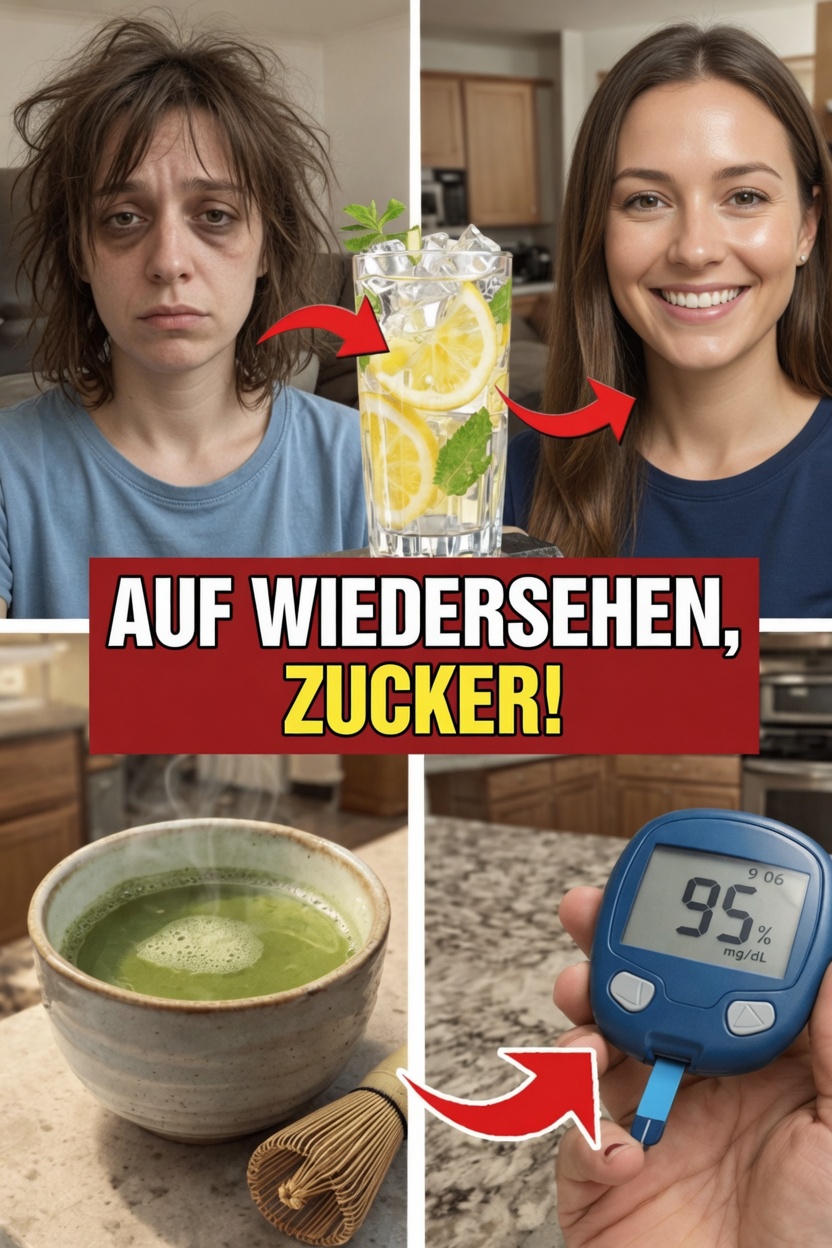 Wie das tägliche Trinken dieses mit Zitrone und Minze versetzten Wassers dazu beitragen kann, einen gesunden Blutzuckerspiegel zu unterstützen
