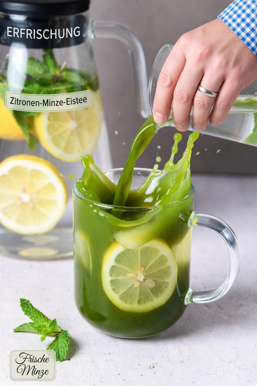 Wie das tägliche Trinken dieses mit Zitrone und Minze versetzten Wassers dazu beitragen kann, einen gesunden Blutzuckerspiegel zu unterstützen