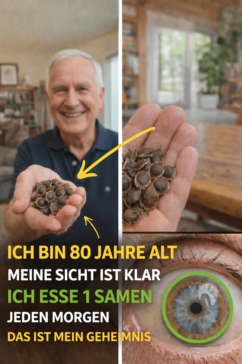 Sogar über 90? Welche 3 Samen sollten Sie jeden Morgen essen, um die Gesundheit von Augen und Gehirn zu unterstützen?