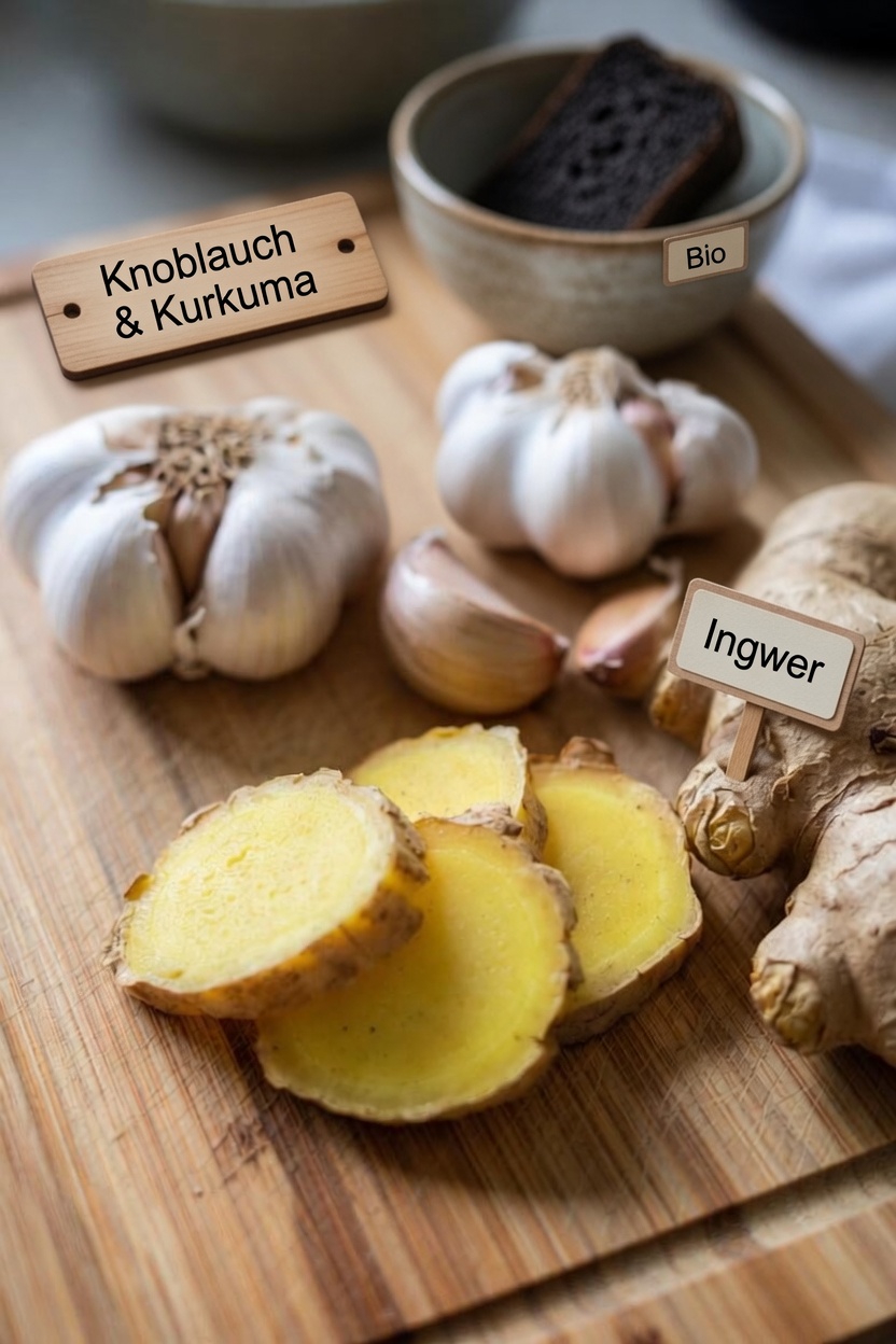 Die natürliche Gewohnheit Nr. 1 für Senioren: Knoblauch und Ingwer für eine bessere Unterstützung der Durchblutung entdecken