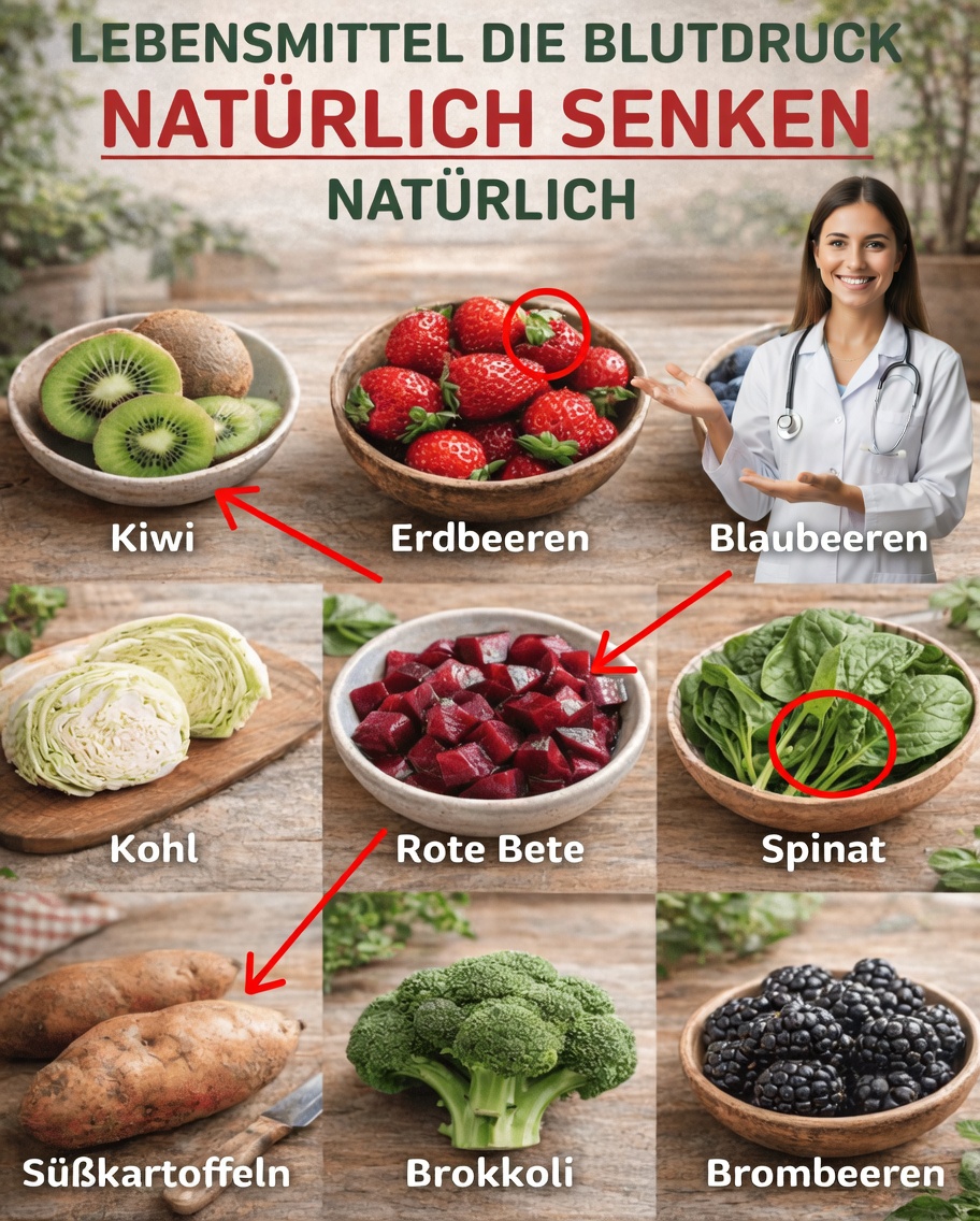 9 köstliche Lebensmittel, die auf natürliche Weise zur Unterstützung eines gesunden Blutdrucks beitragen können