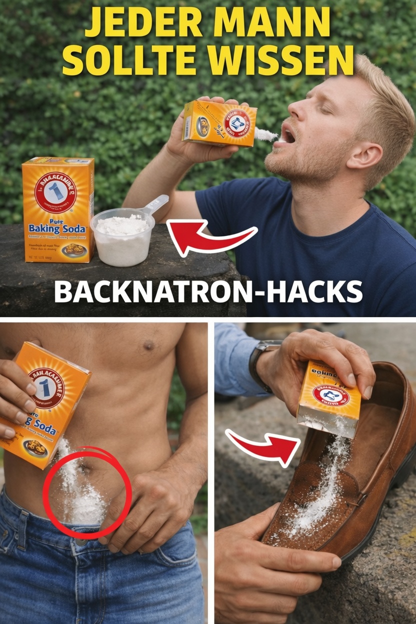 8 einfache Natron-Tipps, die jeder Mann für tägliche Frische kennen sollte