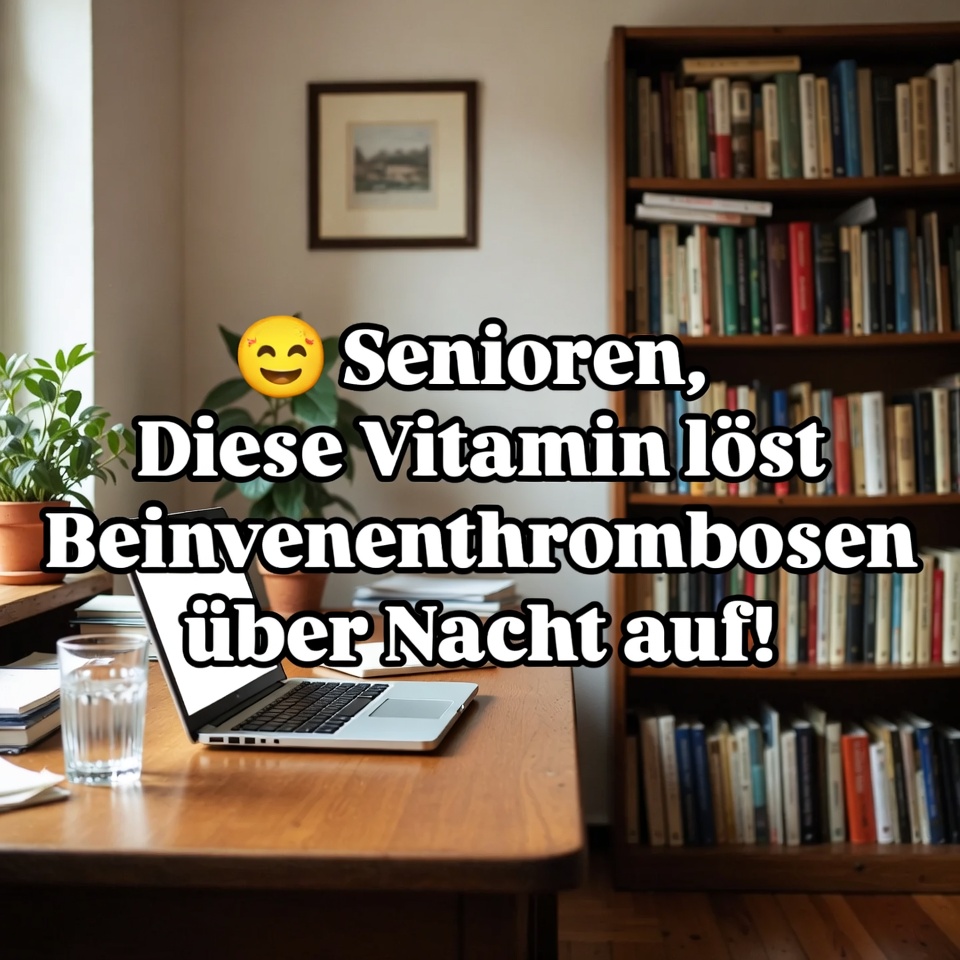 🚨 Senioren, dieses Vitamin löst über Nacht still und heimlich Blutgerinnsel in den Beinen auf!