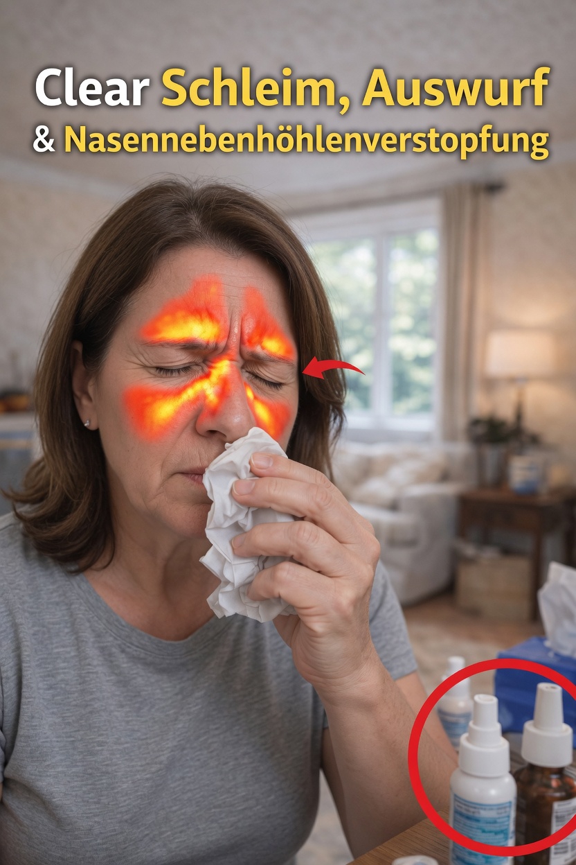 Kämpfen Sie wegen Schleimansammlung mit Atemnot? Eine einfache tägliche Gewohnheit, die Sie nicht ignorieren sollten