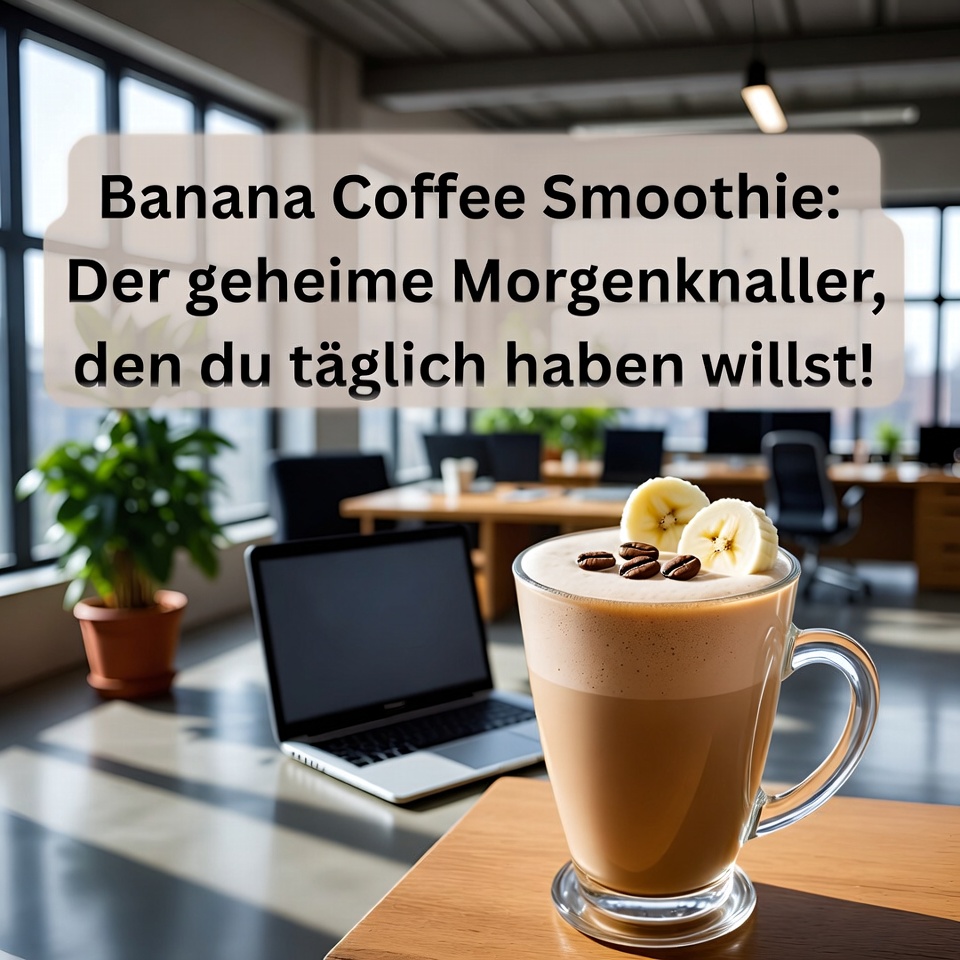 Bananen-Kaffee-Smoothie: Die geheime Morgenexplosion, nach der du dich täglich sehnen wirst!