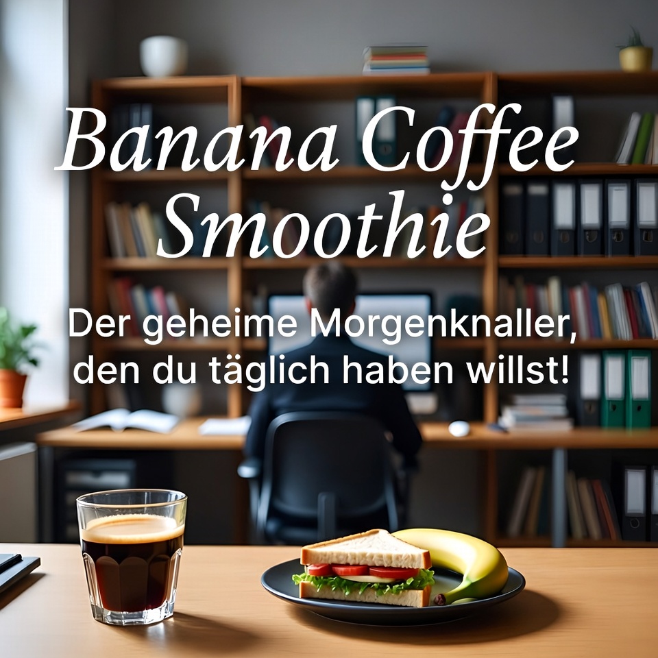Bananen-Kaffee-Smoothie: Die geheime Morgenexplosion, nach der du dich täglich sehnen wirst!