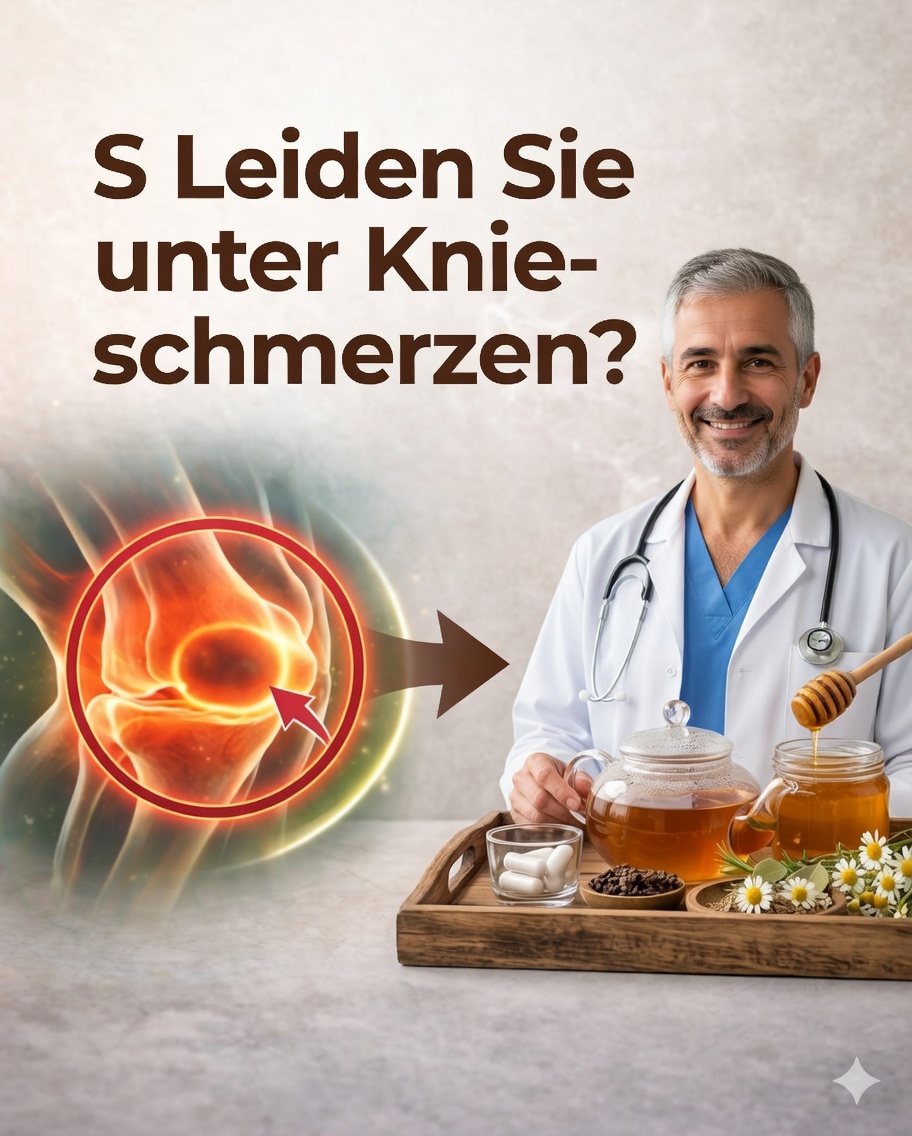 Natürlicher Kräutertee für die Knie: das hausgemachte Getränk, das Schmerzen und Entzündungen lindern kann