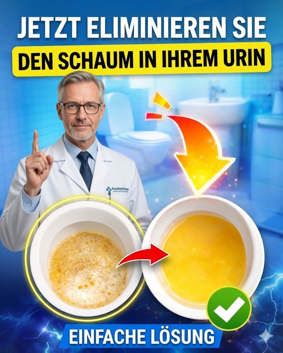 Schaum im Urin: Wann ist das normal und wann kann es auf ein Nierenproblem hinweisen?
