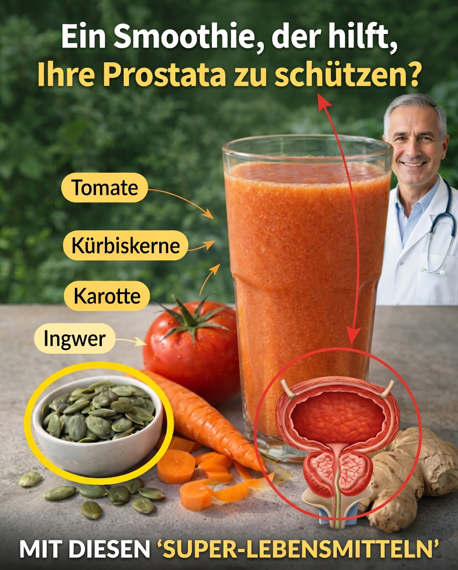 🌿 Wie man die Gesundheit der Prostata auf natürliche Weise verbessert: einfache und wirksame Heilmittel