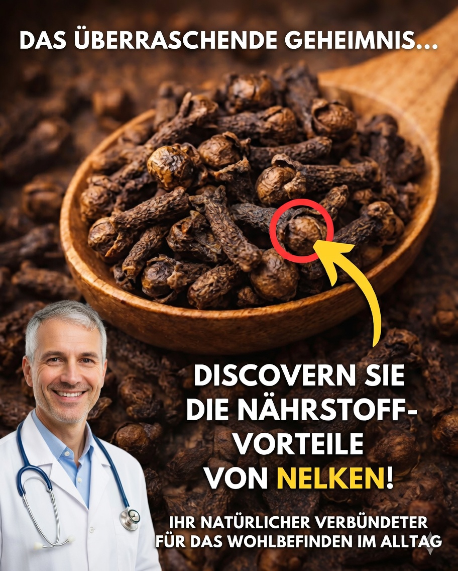 🌿 Die Vorteile des Kauens von Gewürznelken: eine kleine Gewohnheit, die Ihre Gesundheit verändern kann