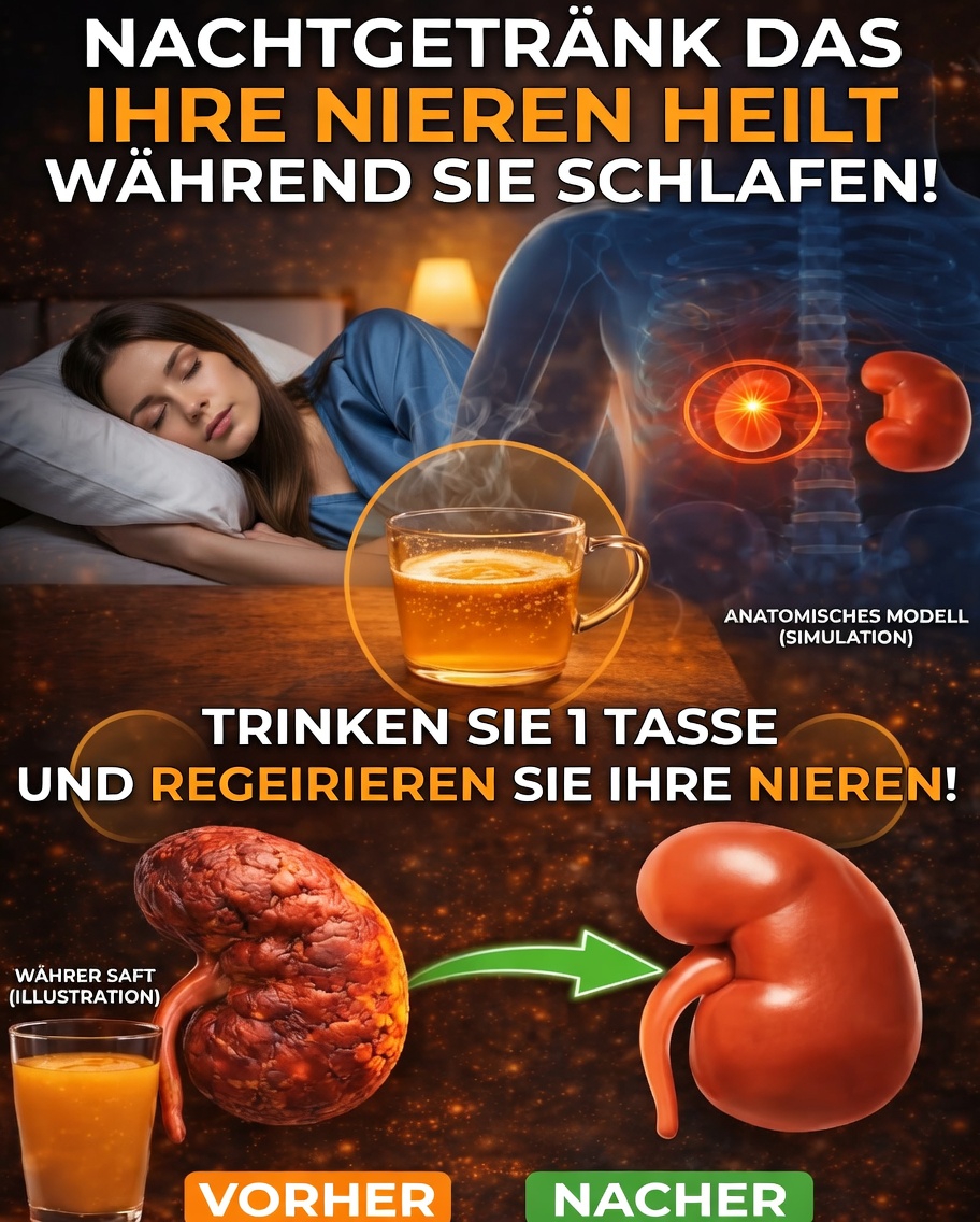 11 sanfte Abendgetränke zur Unterstützung der Nierengesundheit und nächtlichen Regeneration