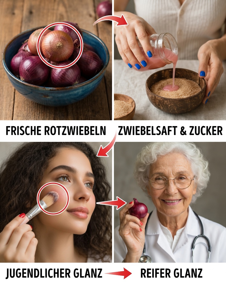 Kann rote Zwiebel dabei helfen, eine strahlendere und ebenmäßigere Haut wiederzuerlangen?