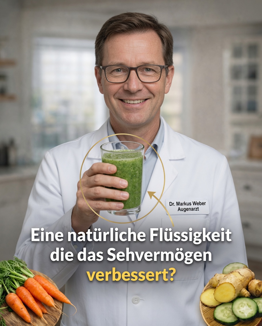 👁️ Natürliches Getränk für die Augengesundheit: Eine köstliche Art, Ihre Sehkraft zu pflegen