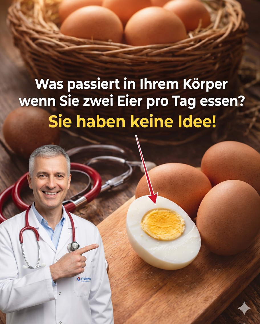 🥚 Was passiert in Ihrem Körper, wenn Sie jeden Tag Eier essen?