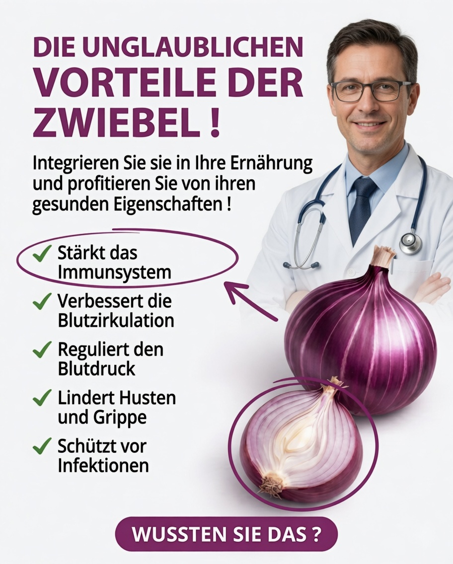 Die gesundheitlichen Vorteile der roten Zwiebel: das natürliche Superfood, das Sie in Ihre Ernährung integrieren sollten 🧅