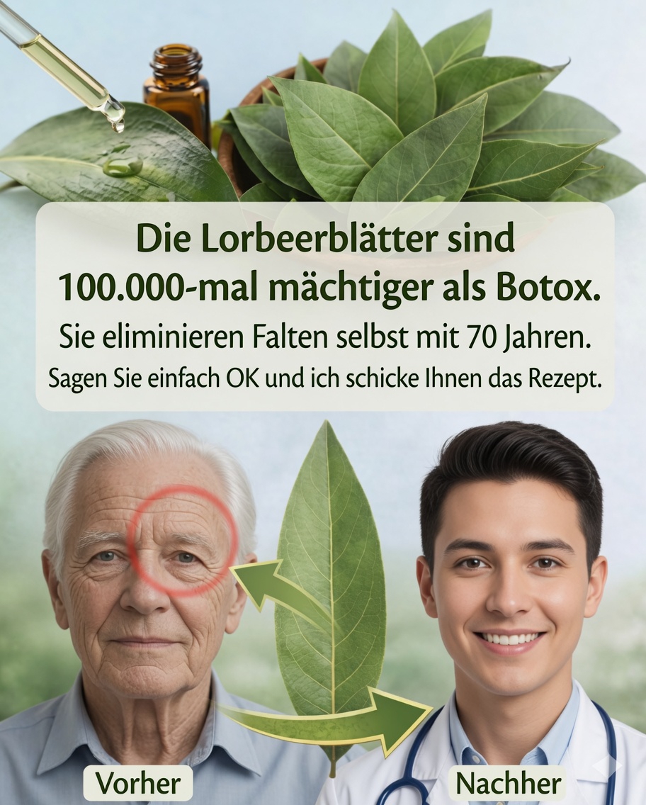 Lorbeerblatt gegen Falten: das natürliche Mittel, das immer mehr begeistert 🌿