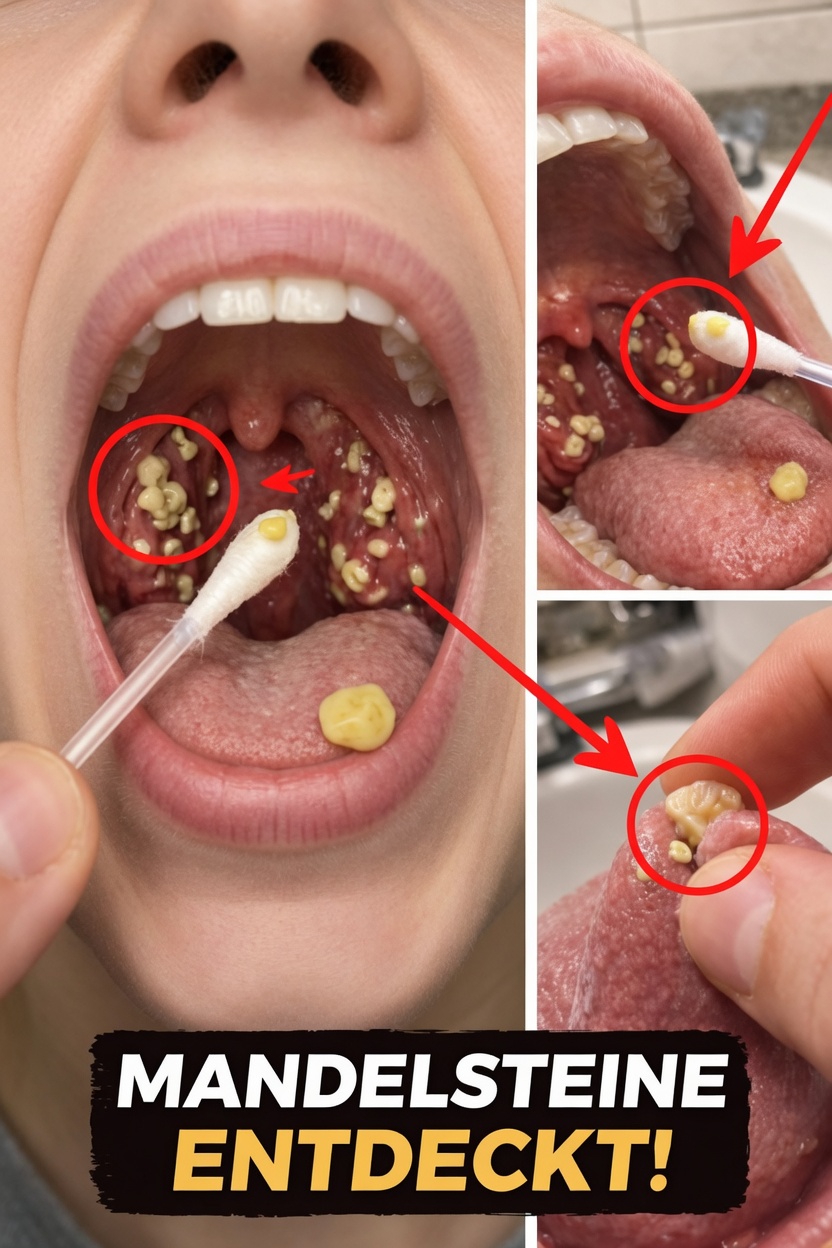 Mandelsteine: Was sie sind und warum sie hinter Ihrem anhaltenden Mundgeruch stecken könnten