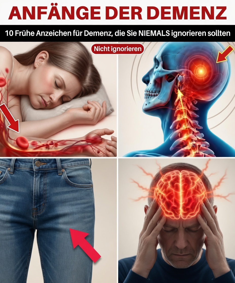 10 frühe Anzeichen von Demenz, die Sie niemals ignorieren sollten