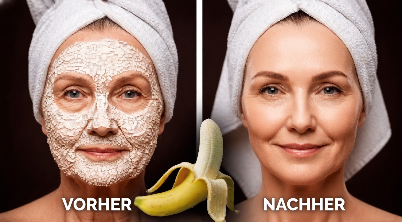 Entdecken Sie diese einfache Bananenmasken-Routine, die viele Senioren verwenden, um ein glatter aussehendes Hautbild zu unterstützen
