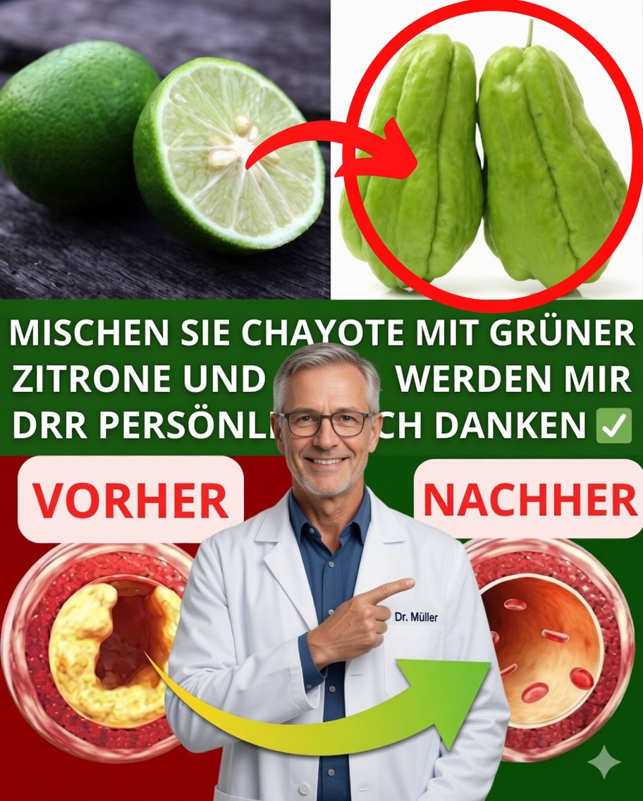 🌿 Chayote: ein natürlicher Verbündeter für die Durchblutung, Anämie und die allgemeine Gesundheit