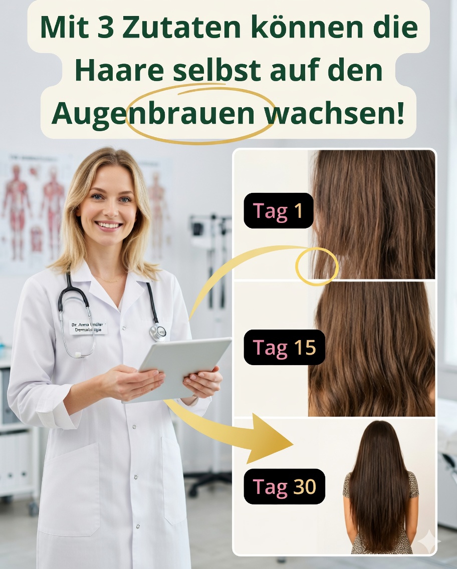 🌿 Natürliche Mischung zur Stärkung der Haare und zur Förderung ihres Wachstums