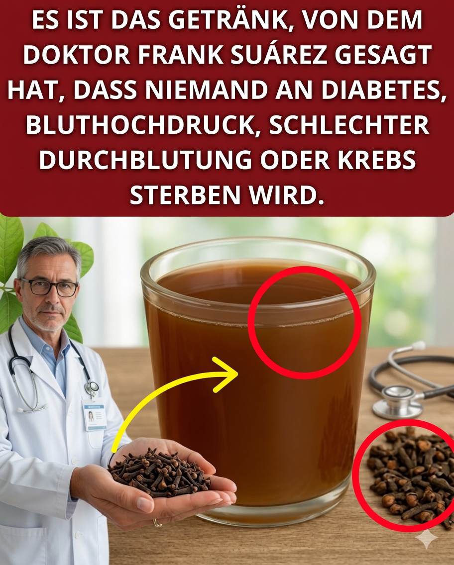 đż Das natĂŒrliche GetrĂ€nk, das Dr. Frank SuĂĄrez zur UnterstĂŒtzung des Stoffwechsels empfahl