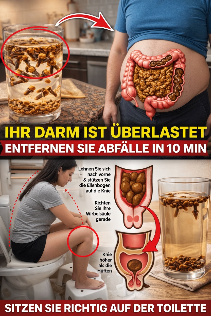 Wie ein warmes Nelkengetränk und die richtige Sitzposition auf der Toilette Ihr Verdauungswohlbefinden unterstützen können
