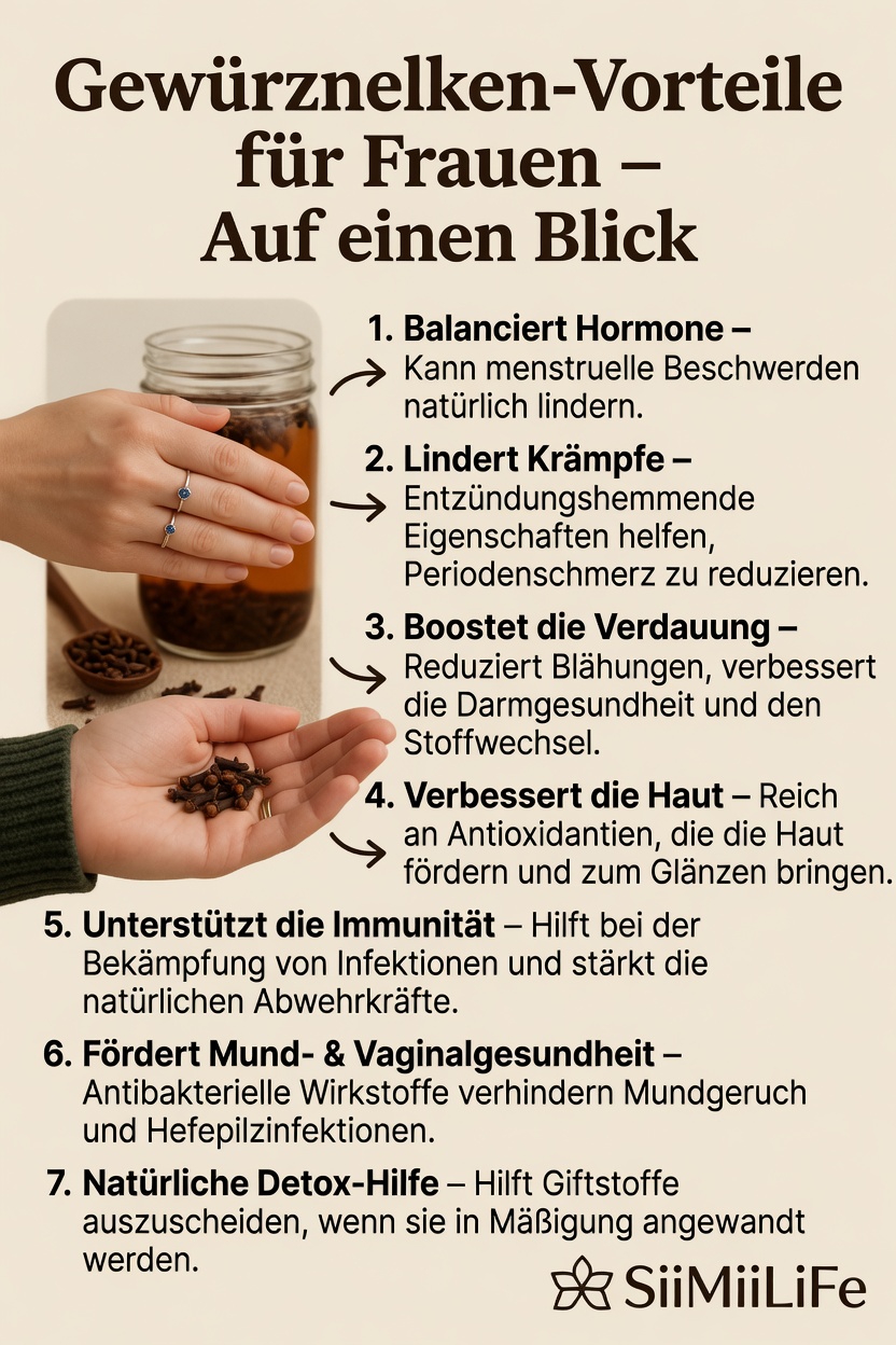 Wie ein warmes Nelkengetränk und die richtige Sitzposition auf der Toilette Ihr Verdauungswohlbefinden unterstützen können