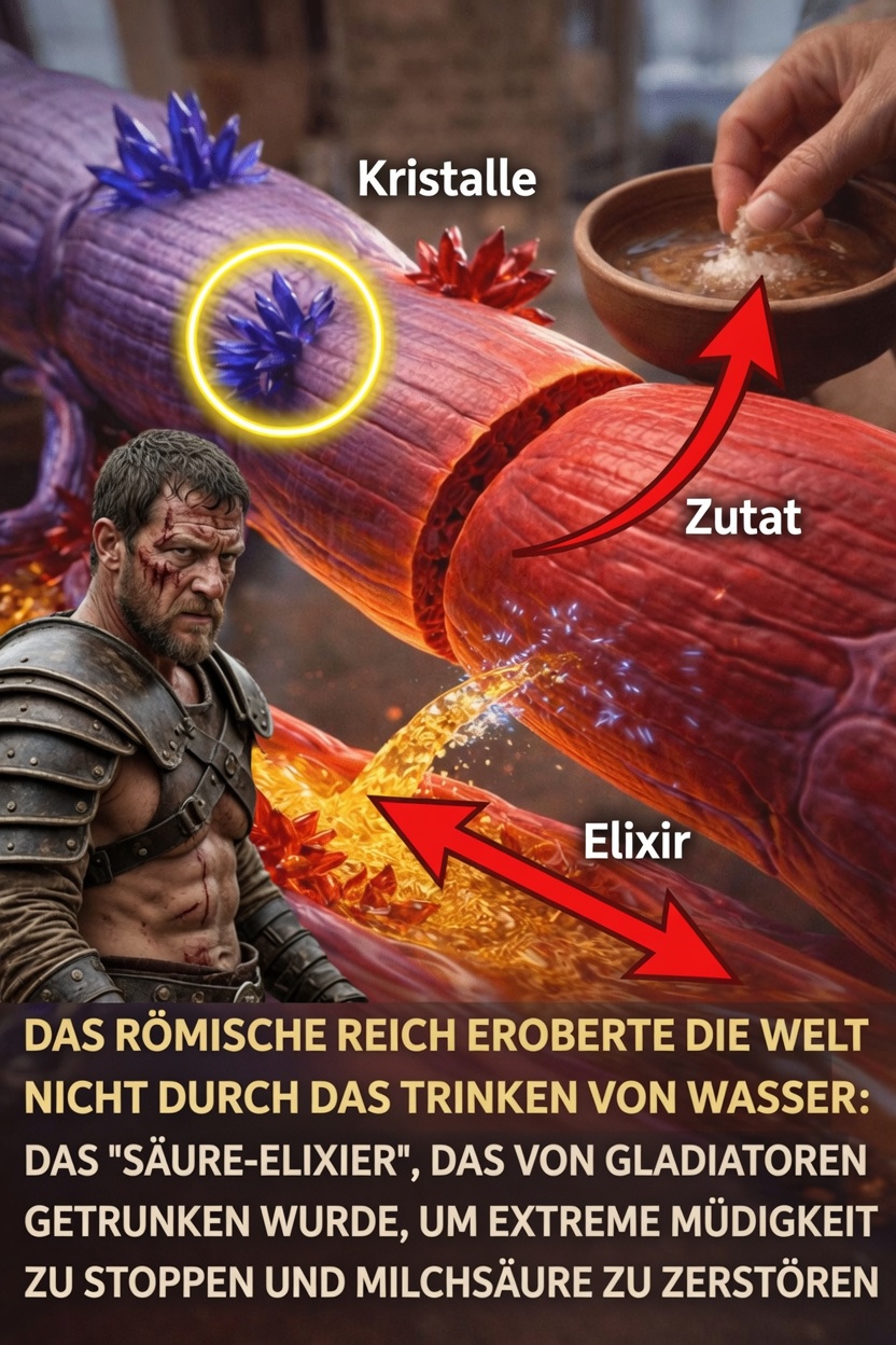 Das antike römische Getränk, das Kriegern half, bei intensiver Aktivität stark zu bleiben: Was moderne Fitnessfans daraus lernen können