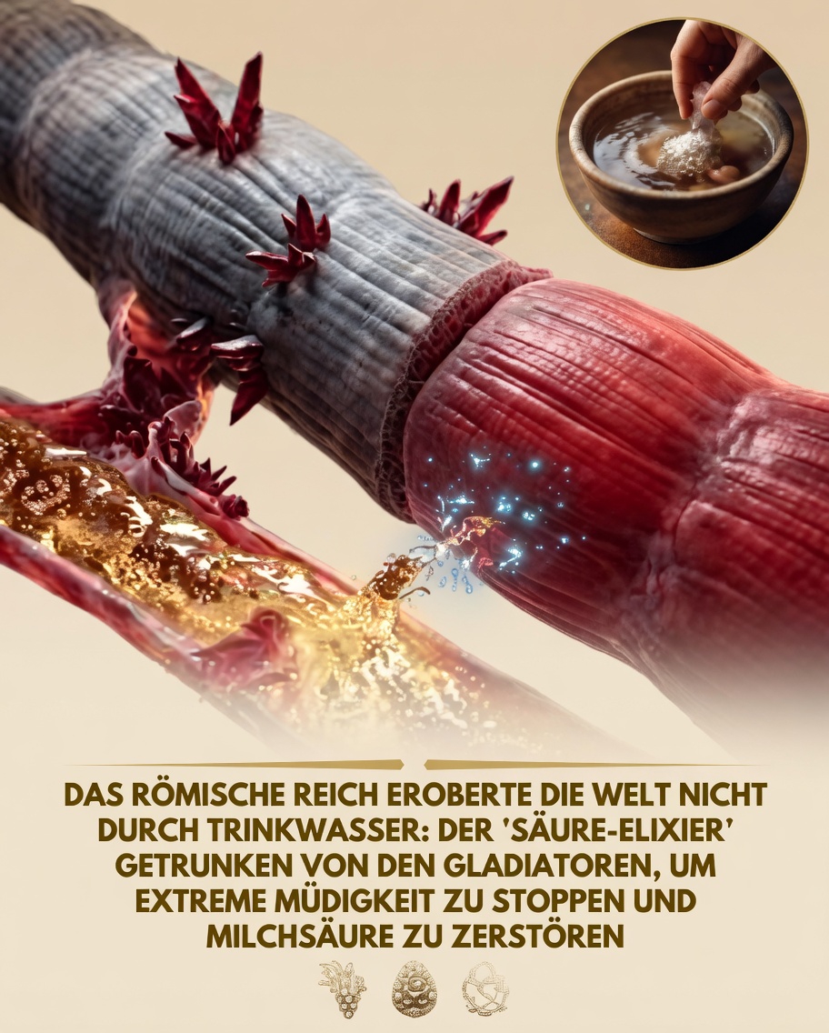 Das antike römische Getränk, das Kriegern half, bei intensiver Aktivität stark zu bleiben: Was moderne Fitnessfans daraus lernen können