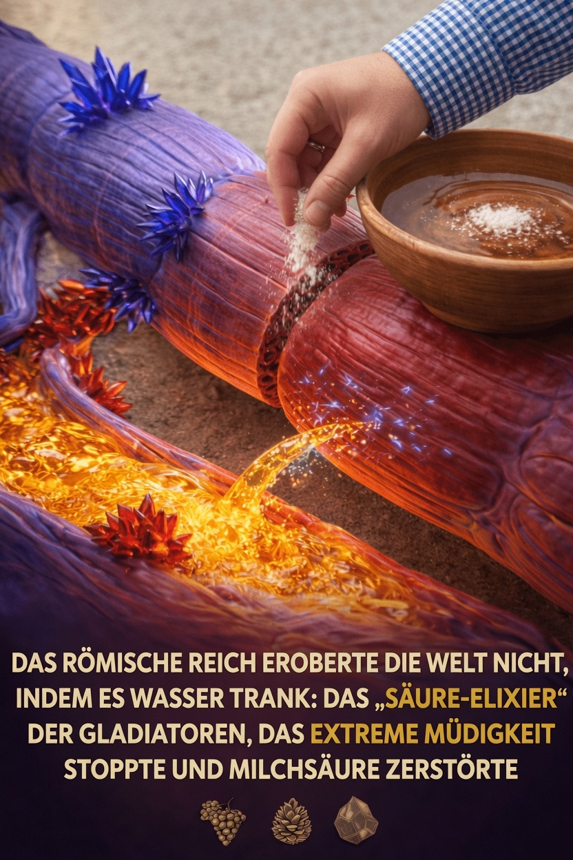 Das antike römische Getränk, das Kriegern half, bei intensiver Aktivität stark zu bleiben: Was moderne Fitnessfans daraus lernen können