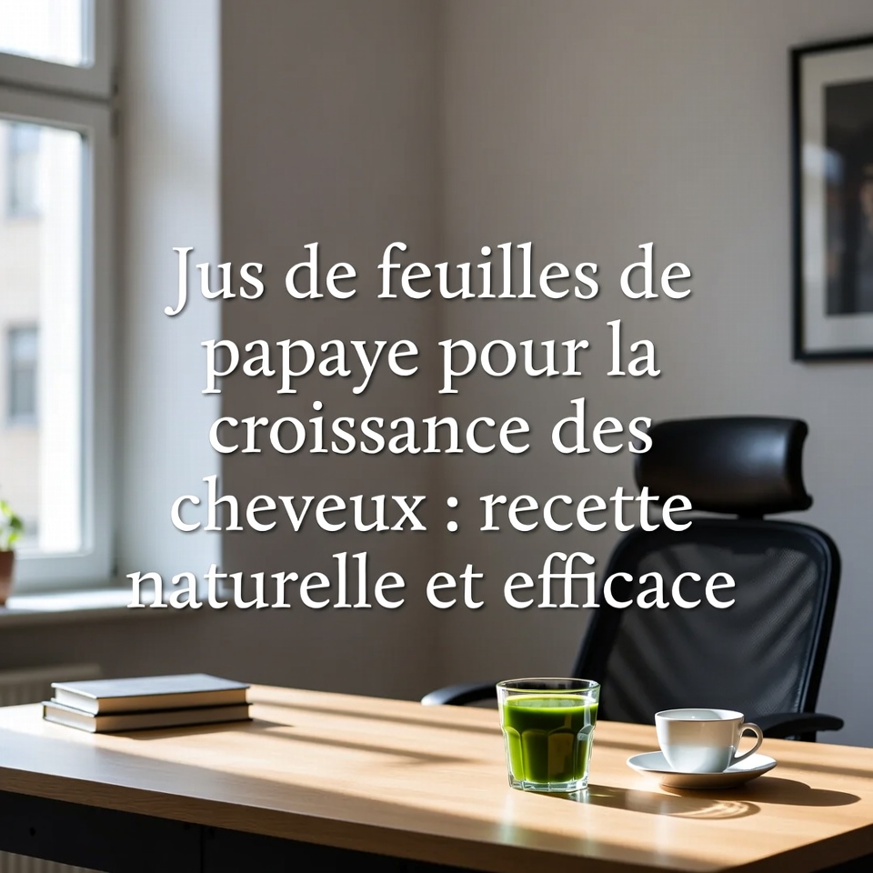 Papayablattsaft für das Haarwachstum: natürliches und wirksames Rezept