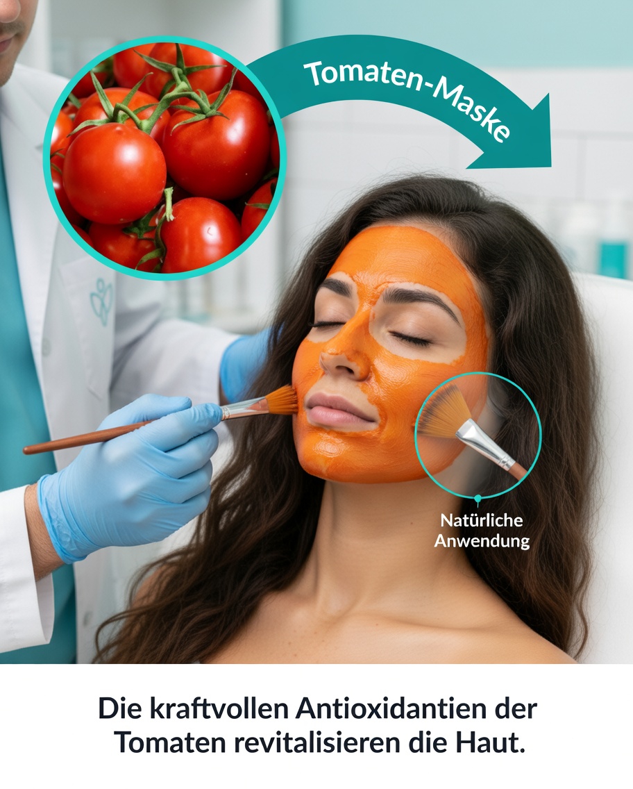 🍅 Tomate und Kollagen: die natürliche Maske, die Ihre Haut in jedem Alter verjüngen kann