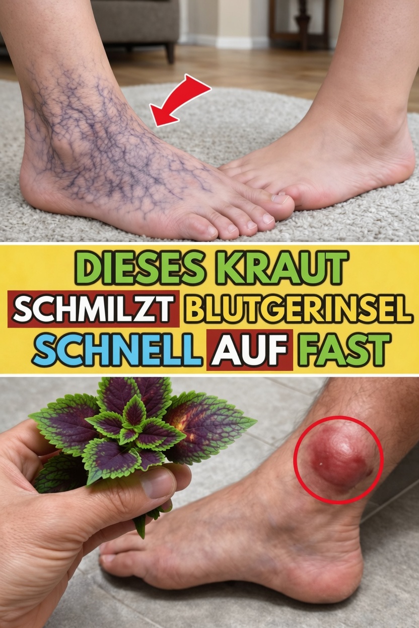 Entdecken Sie die besten natürlichen Kräuter, die auf natürliche Weise eine gesunde Durchblutung und Blutzirkulation in Ihren Beinen unterstützen können