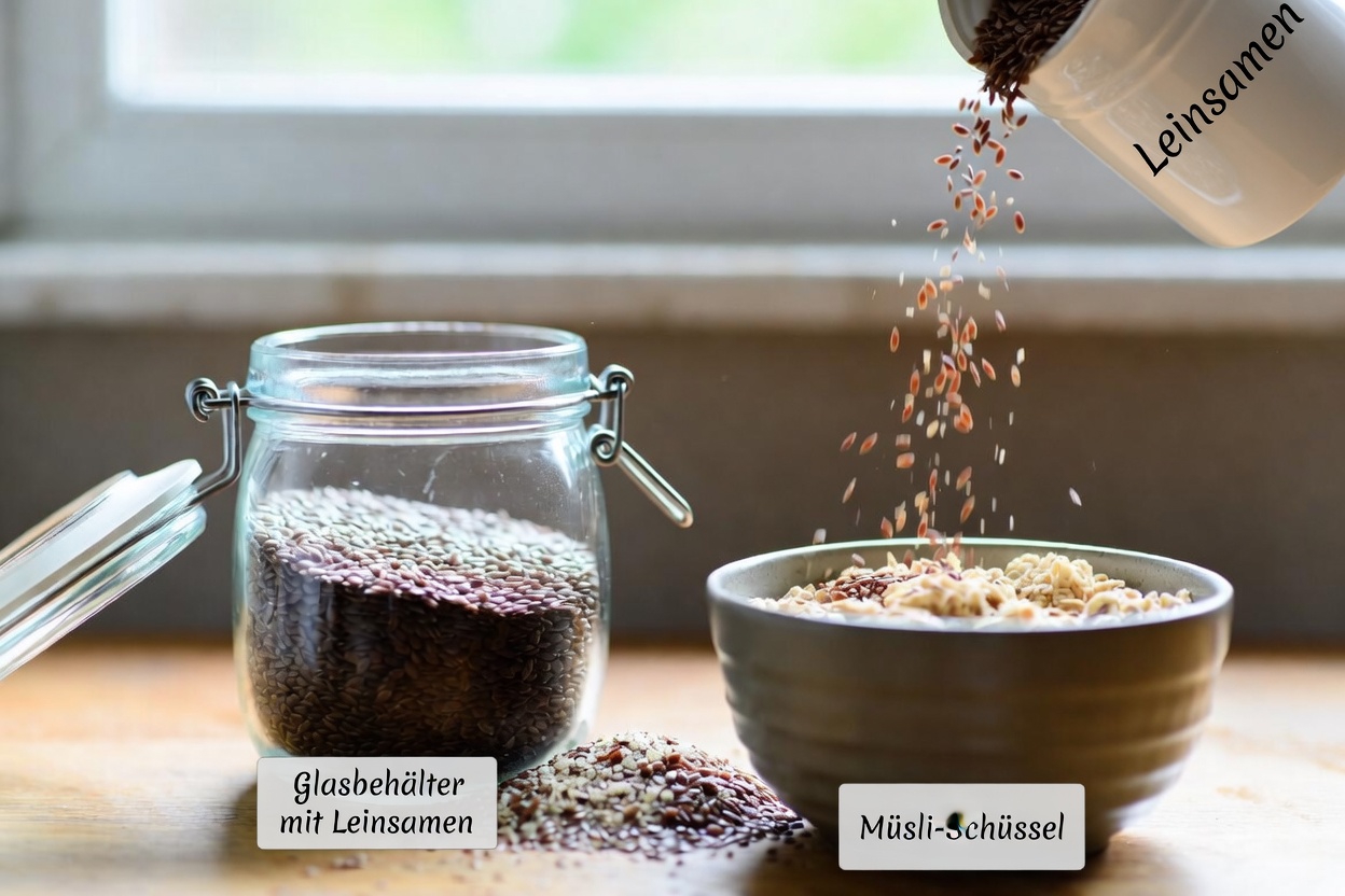 Wie Sie Leinsamen in Ihre tägliche Routine integrieren, um den Augenkomfort zu verbessern und die Sehkraft zu unterstützen