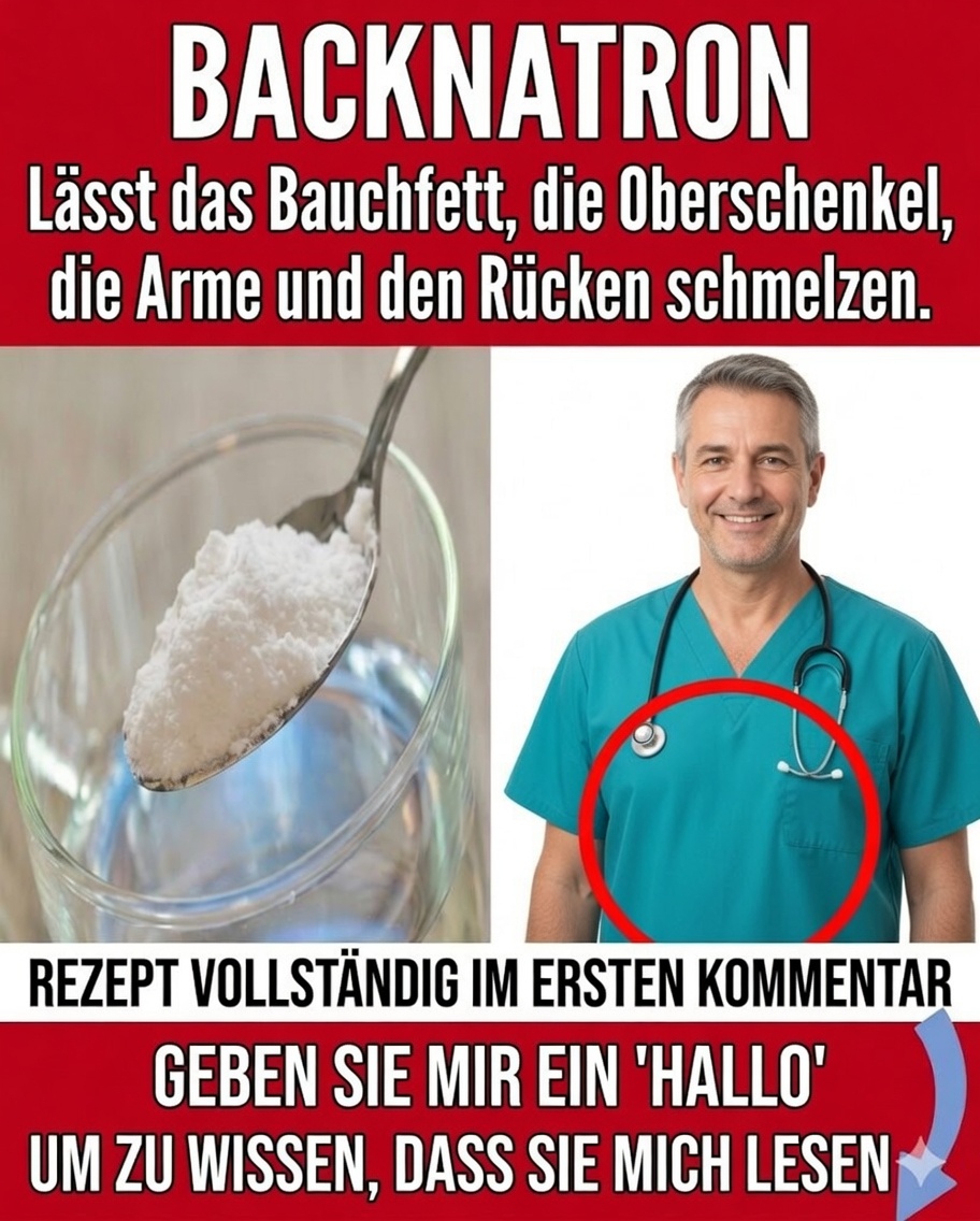 Natron: Das natürliche Mittel, um lokale Fettpolster zu reduzieren, die Durchblutung zu verbessern und Ihren Körper sanft zu entgiften