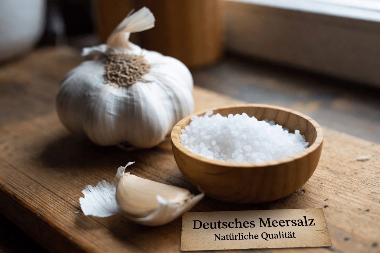 Was passiert, wenn du vor dem Schlafengehen Knoblauch und Salz auf deine Zunge legst? Eine einfache Abendgewohnheit, die es wert ist, ausprobiert zu werden.