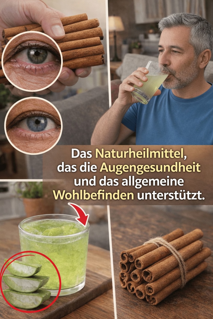 Aloe Vera und Zimt: Erforschung natürlicher Inhaltsstoffe für Wohlbefinden und Unterstützung der Augengesundheit