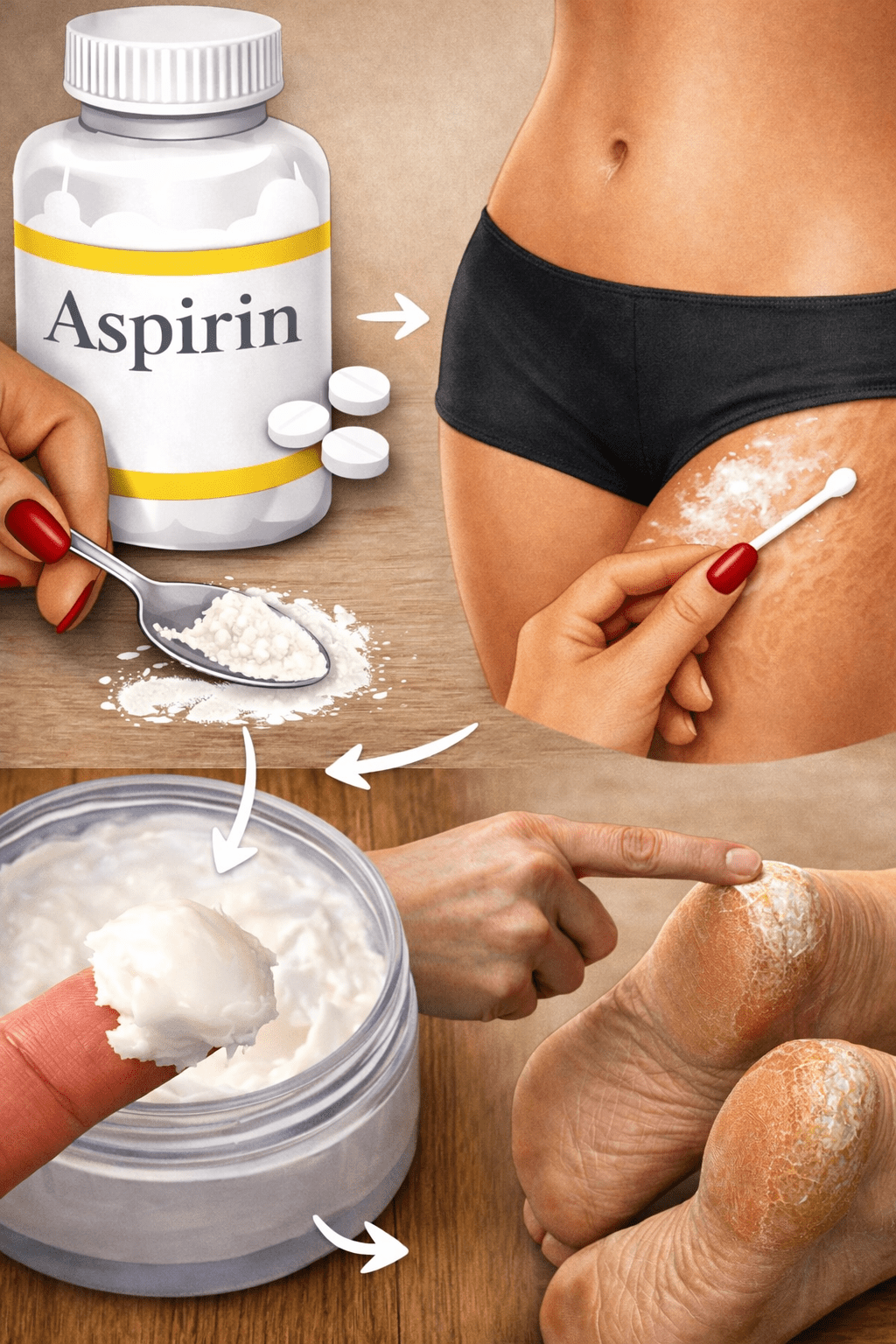 5 nützliche Tricks mit Aspirin, die jede Frau kennen sollte