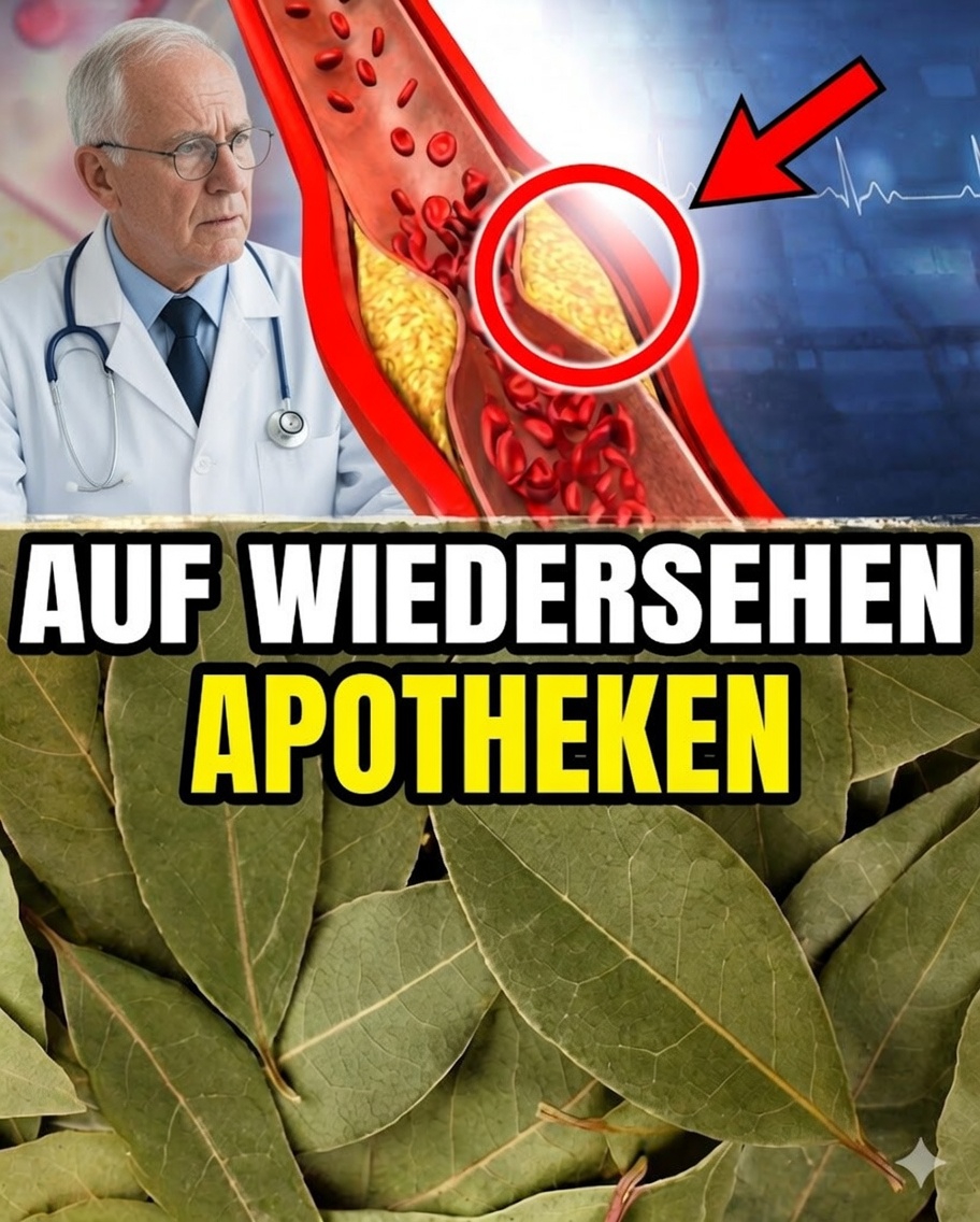 🌿 Entdecken Sie die Kraft dieses wundersamen Blattes, das hilft, den Blutzucker, den Cholesterinspiegel und die Durchblutung zu regulieren! 💪